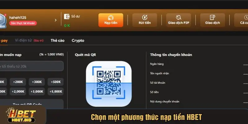 Chọn một phương thức giao dịch tiện lợi nhất